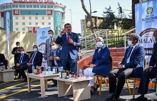 Malatya’da yeni Doğu Garajı törenle hizmete açıldı