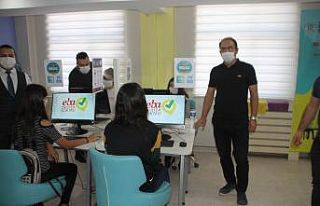 Malazgirt’te EBA destek noktaları açıldı