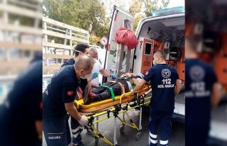 Malkara’da motosiklet devrildi: 1 yaralı