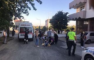 Malkara’da motosiklet kazası: 2 yaralı