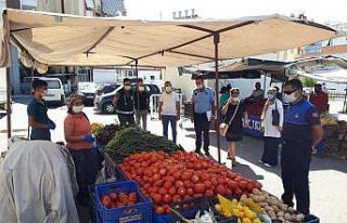 Manavgat’ta korona virüs denetimleri artırıldı