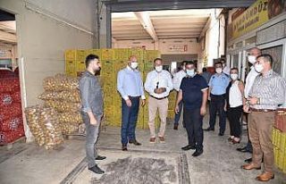 Manisa Büyükşehir’den meyve sebze hallerinde...