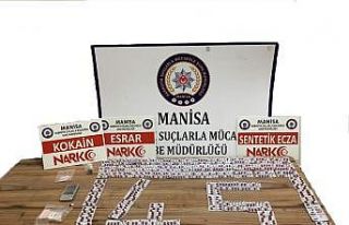 Manisa polisi uyuşturucuya geçit vermiyor