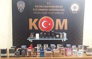 Manisa’da kaçak parfüm operasyonu