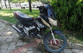 Manisa’da plakasız motosiklet çalıntı çıktı