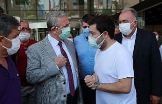 Mansur Yavaş’tan Başkan Böcek’e ziyaret