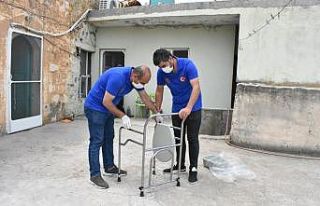 Mardin Büyükşehir Belediyesi engelli vatandaşların...