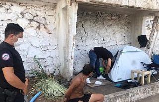 Marmaris’te plaj hırsızı yakalandı