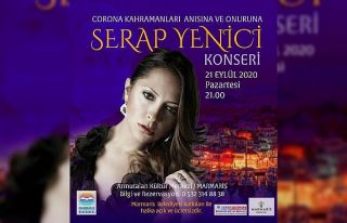 Marmaris’te sağlık kahramanları için konser...