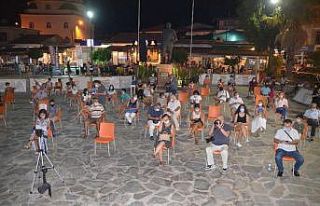 Marmaris’te sosyal mesafeli klasik müzik konseri