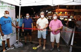Marmaris’te yöresel ürünler pazarı açıldı