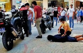 Maske denetiminde ortalık karıştı: 2 polis yaralı