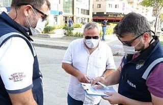 Maskesinin yolda kopup düştüğünü ileri sürdü,...