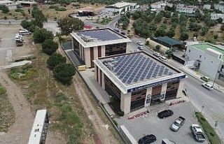 Menteşe Otogarı tükettiği elektriği güneşten...