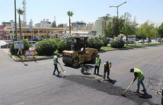 Mersin’de asfaltta son teknoloji kullanılıyor