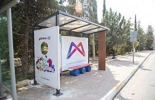 Mersin’de temalı otobüs durağı dönemi