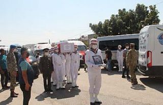 Mersinli şehit toprağa verildi