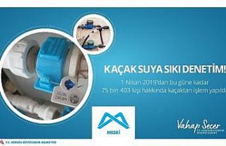 MESKİ kaçak su denetimlerini sıklaştırıyor