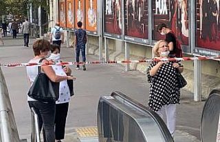 Metro istasyonunda intihar girişimi