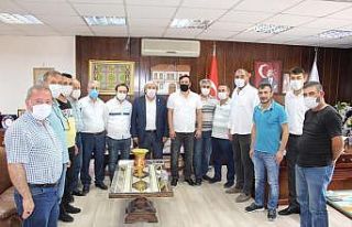 MHP’den Başkan Şahin’e ziyaret