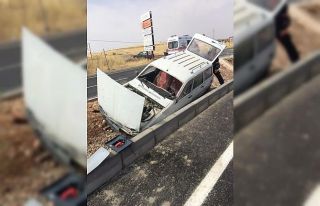 Midyat’ta trafik kazası: 2 yaralı