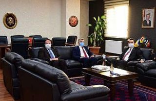 Milletvekili Canbey ve Başkan Orkan ziyaretlerde...