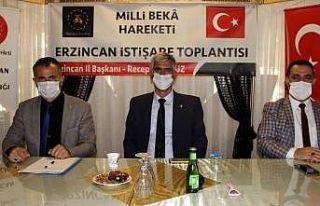 Milli Beka Hareketi Erzincan il istişare toplantısı...