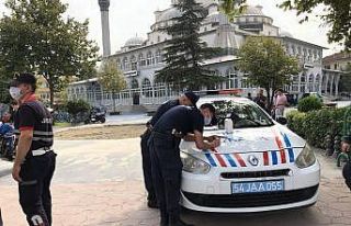 Motorize ekiplerde kaçmak için pasaja saklandı