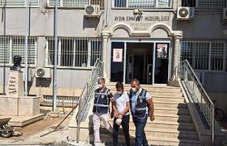 Motosiklet hırsızını parmak izi ele verdi