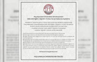 MŞÜ Senatosu 2020-2021 eğitim-öğretim yılı...