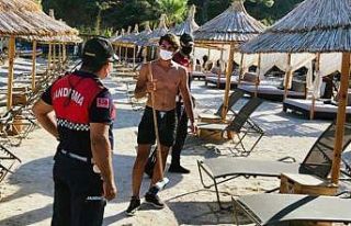 Muğla Jandarmasından 628 personelle Covid-19 denetimi