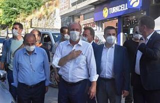 Muharrem İnce Bitlis’te esnafı ziyaret etti