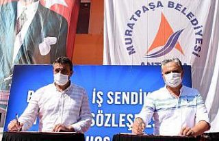 Muratpaşa’da işçinin yüzü yıllık yüzde 18...