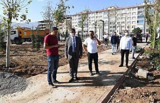 Muş Millet Bahçesi projesinin yüzde 65’i tamamlandı