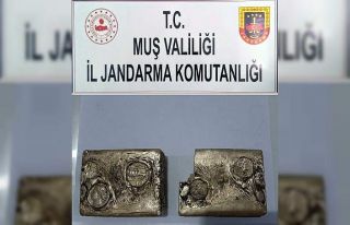 Muş’ta 5 kilo 250 gram külçe altın ele geçirildi