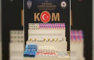 Muş’ta kaçakçılık operasyonu