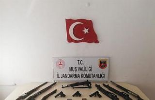Muş’ta silah ve mühimmat kaçakçılığı: 4...