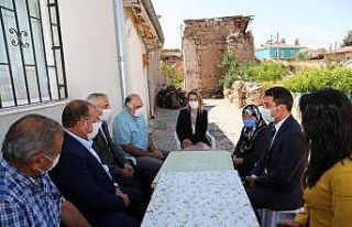 Nevşehir Valisi Becel, Özkonak’ta şehit ailesini...