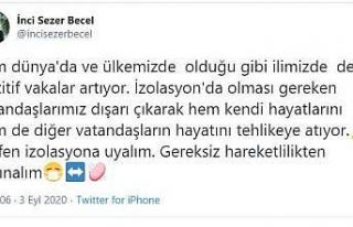 Nevşehir Valisi Becel’den izolasyon uyarısı