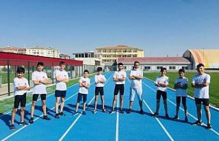 Nevşehirli genç sporcuları milli takım seçmeleri...