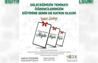 Niğde Belediyesinden eğitime destek