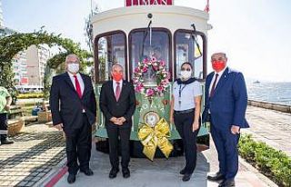 Nostaljik tramvay İzmir’in 98’inci kurtuluş...