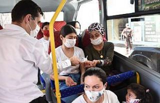 Nusaybin’de korona virüs denetimleri sürüyor