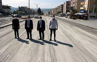 Ölüm yolunda çalışmalar devam ediyor