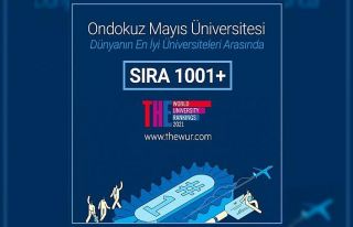 OMÜ Times Higher Education sıralamasında yeniden...