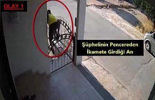 Önce kameralara sonra polise yakalandı