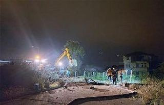 Ordu’da yağmur sulu kanalları temizleniyor