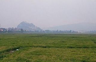 Orman yangınındaki dumanlar Osmancık’a ulaştı