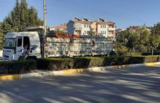 Osmancık’ta tankerle yeşil alanlar sulanıyor