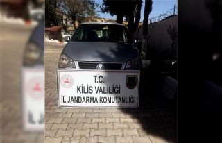 Osmaniye’den çalınan otomobil Kilis’te yakalandı
